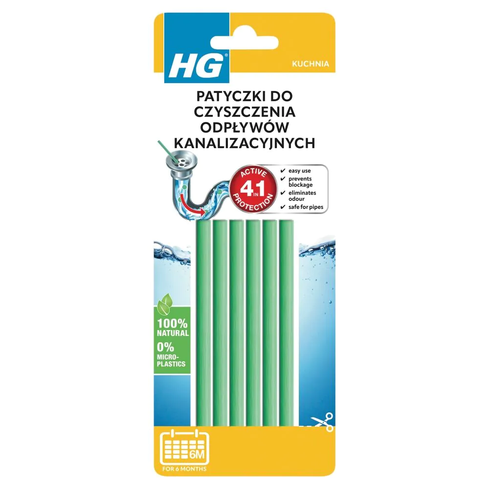 HG kanalizacijos valymo lazdelės
