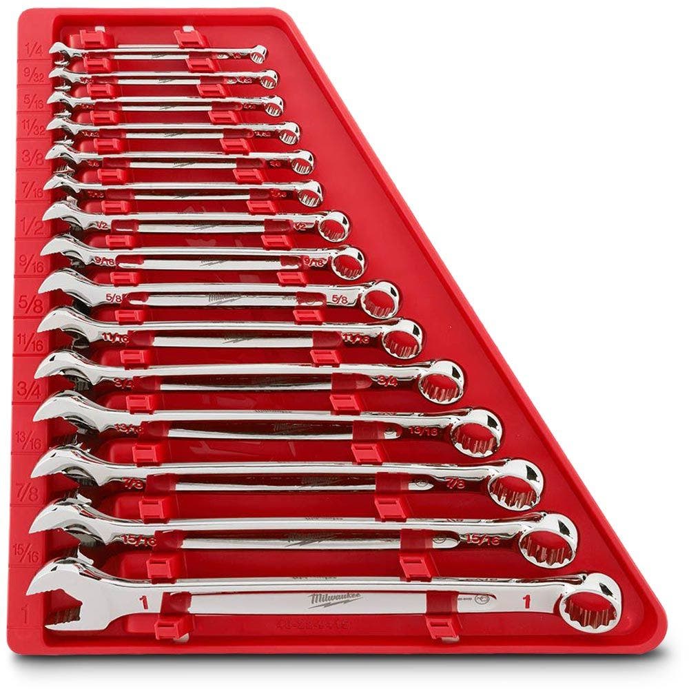 MILWAUKEE 15pc Imperial Wrench Combination Set 48229415