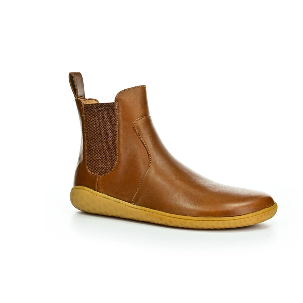 Vivobarefoot Geo Chelsea Womens Tan Chelsea Barfußschuhe