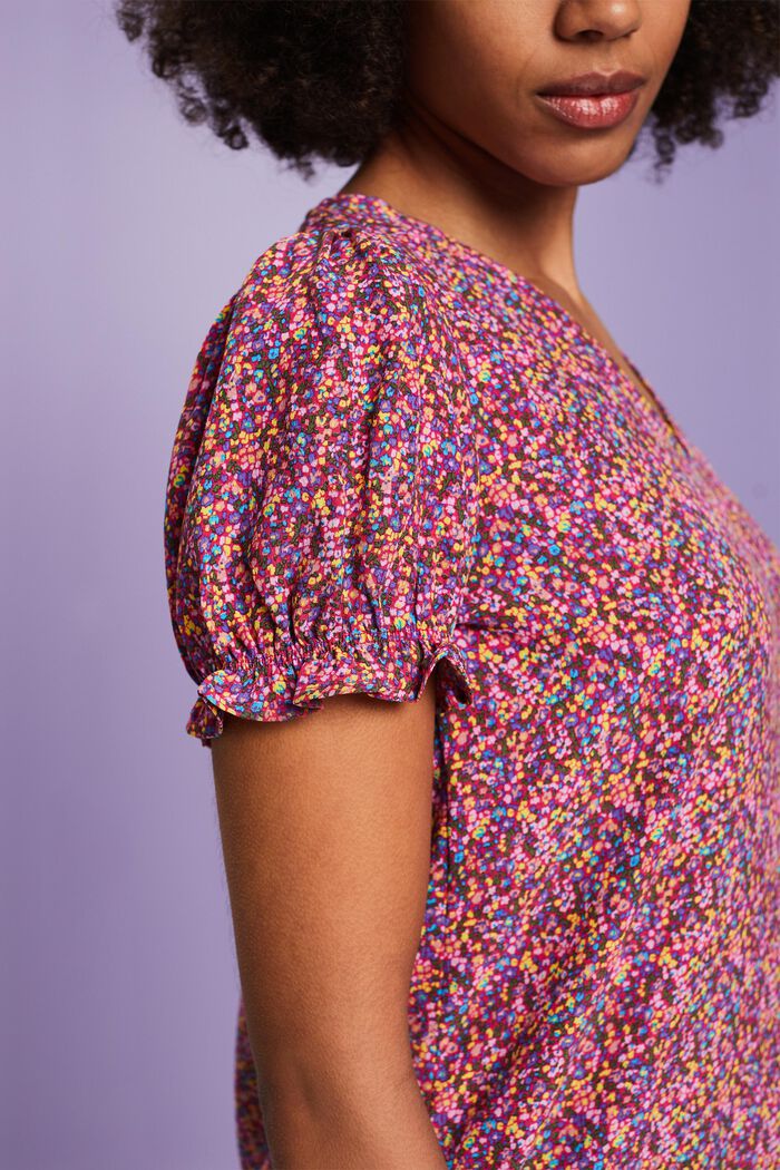 Bluse mit Print, LENZING™ ECOVERO™