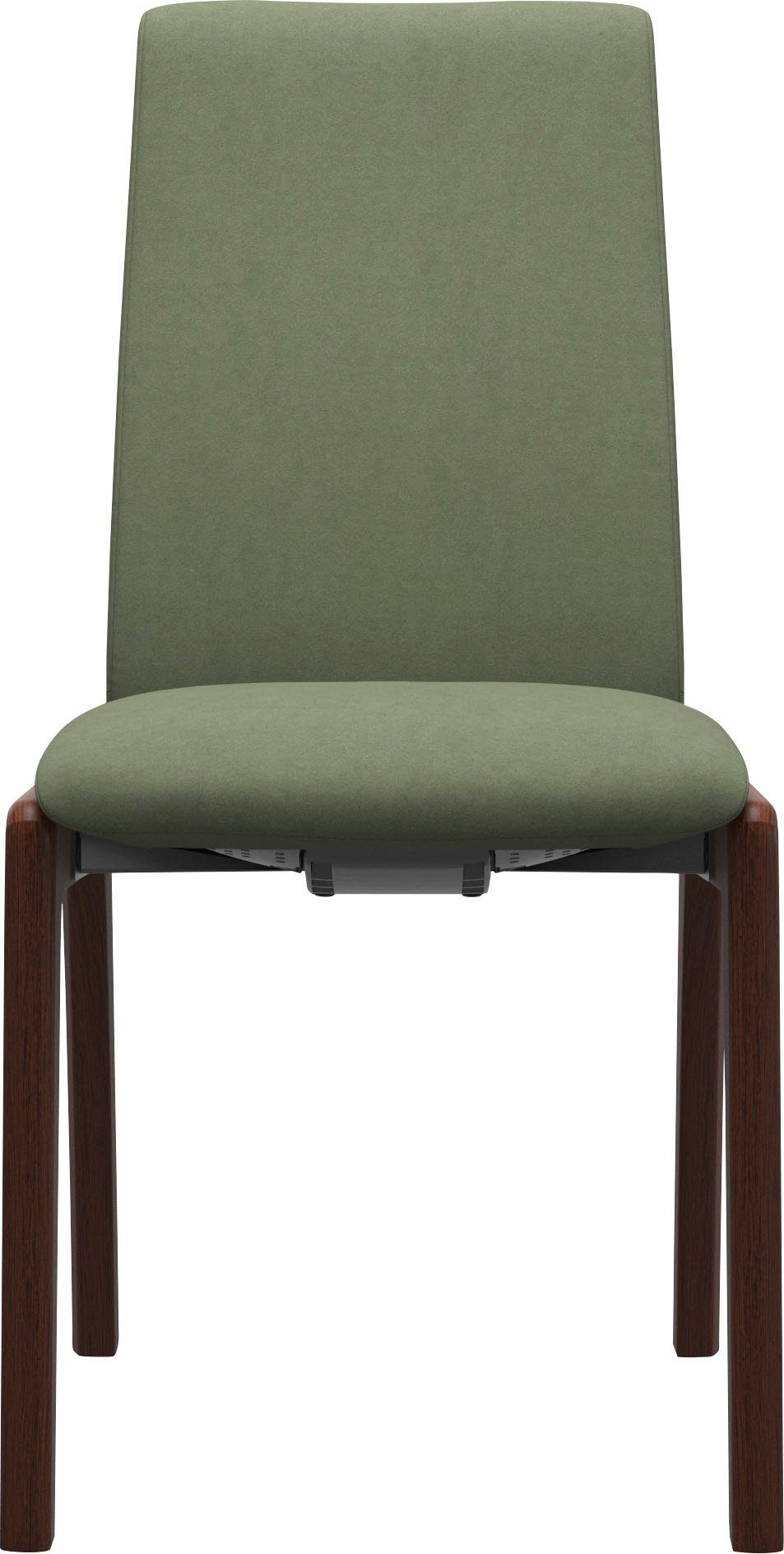 Stressless® Polsterstuhl Laurel, Low Back, Größe M, mit abgerundeten Beinen in Walnuss