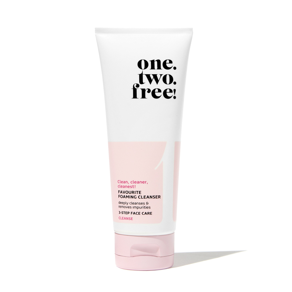 one.two.free! Favourite Foaming Cleanser Mousse démaquillante