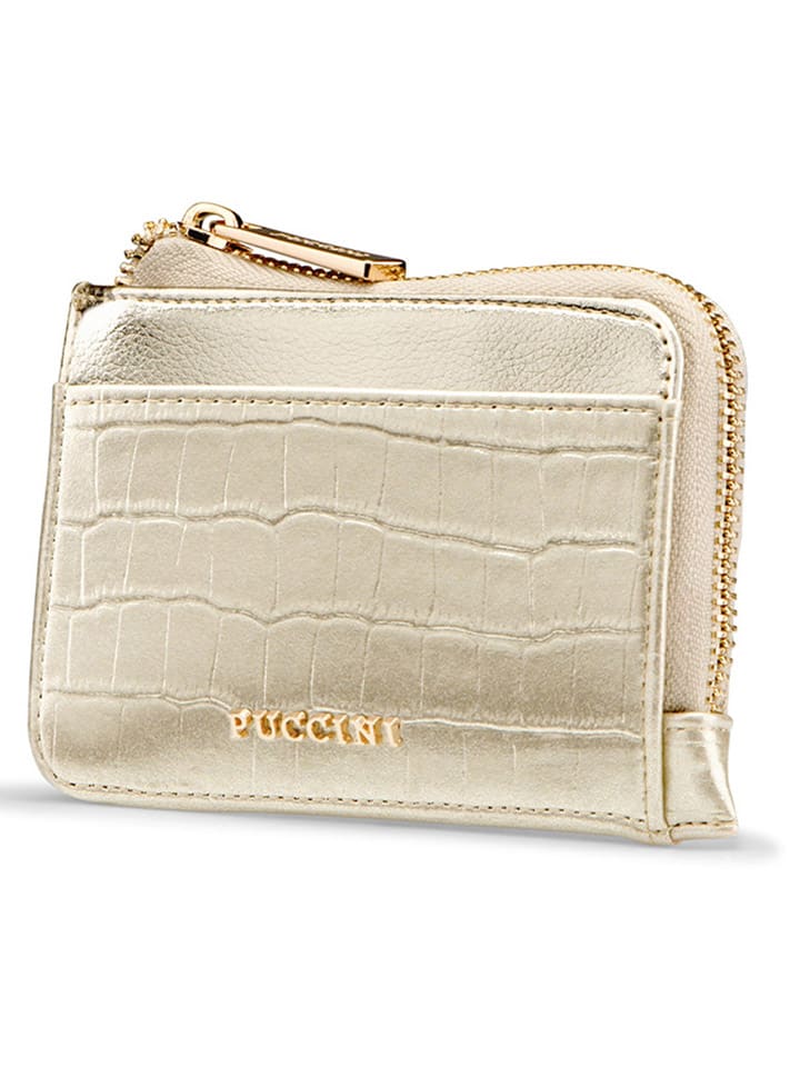 Puccini Geldbörse in Gold - (B)13 x (H)19 x (T)1 cm günstig kaufen onesize