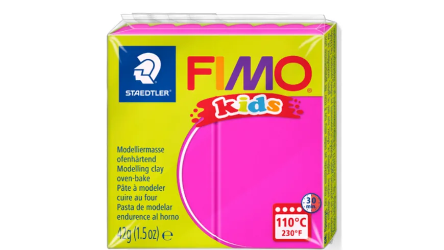 STAEDTLER Modelliermasse FIMO® Kids pink 42 g