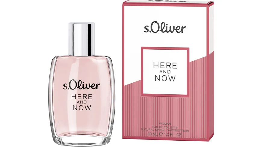 s.Oliver Here & Now Eau de Toilette 30 ml