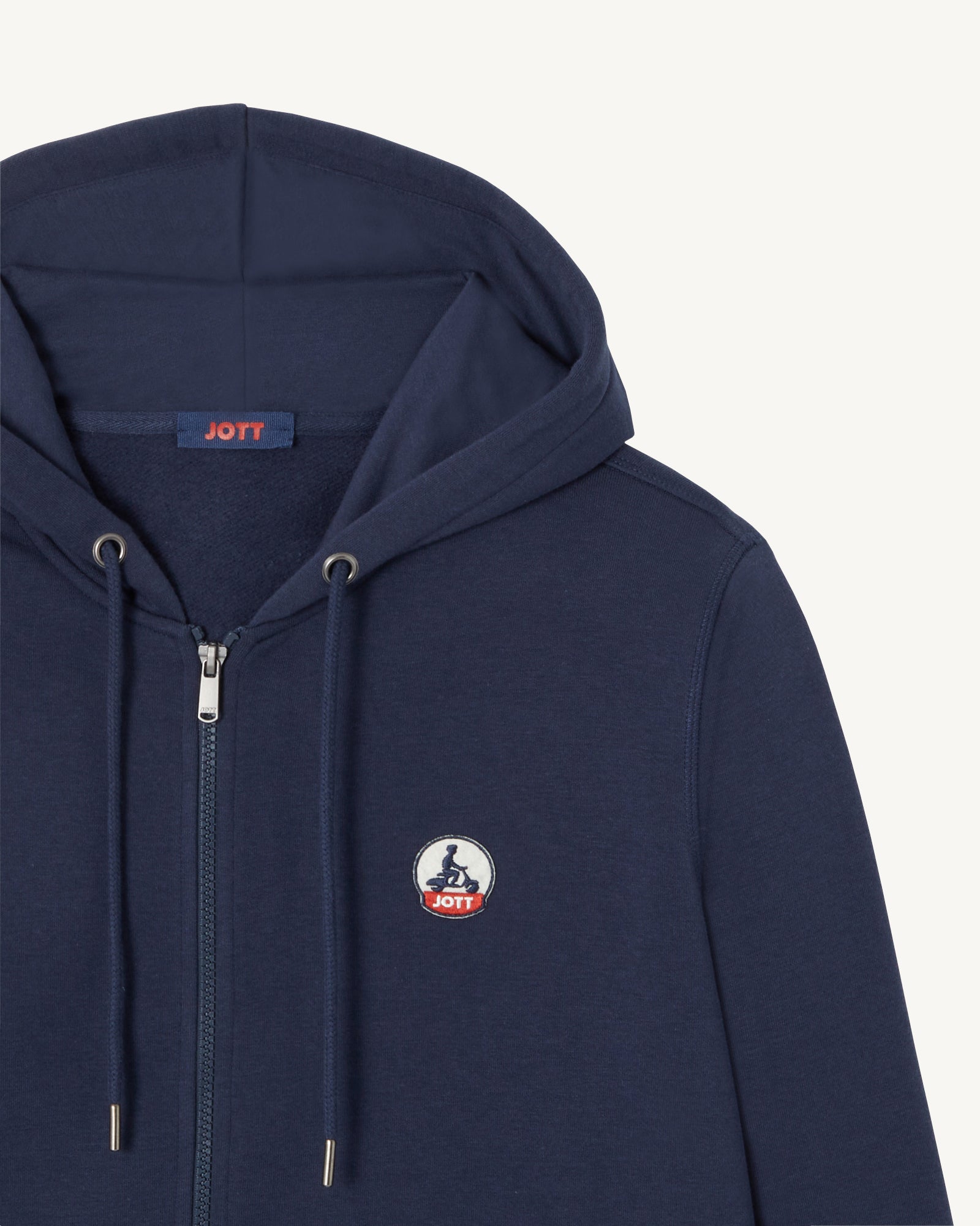 Sweat à capuche homme en coton biologique Marine Mexico