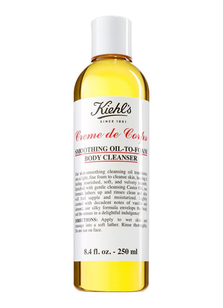 Kiehl's lyginamasis kūno valiklis „Oil-to-foam“ – dušo putos