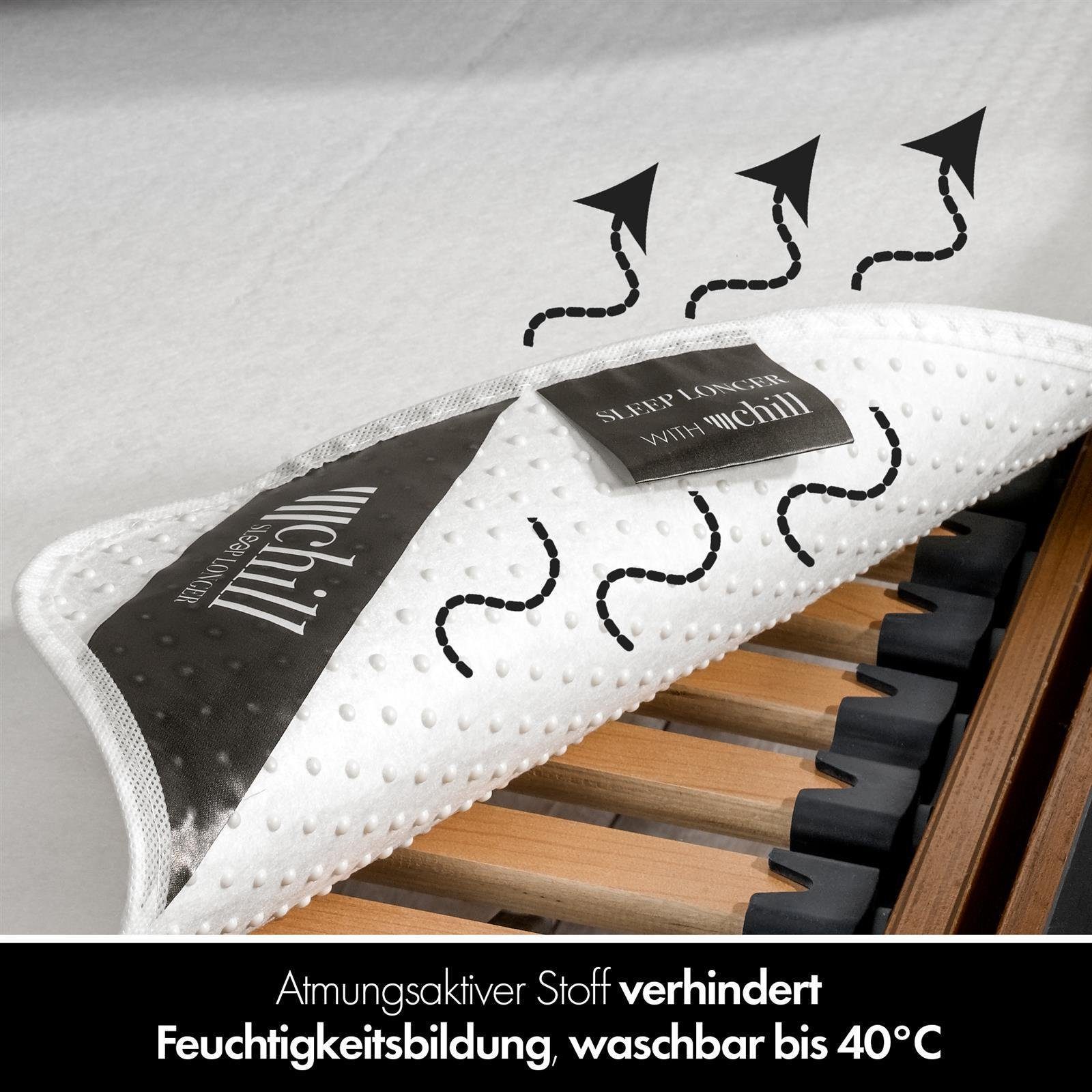Matratzenschoner Chill Matratzenschoner 140x200 cm chill SLEEPLONGER, Vegan & atmungsaktiv