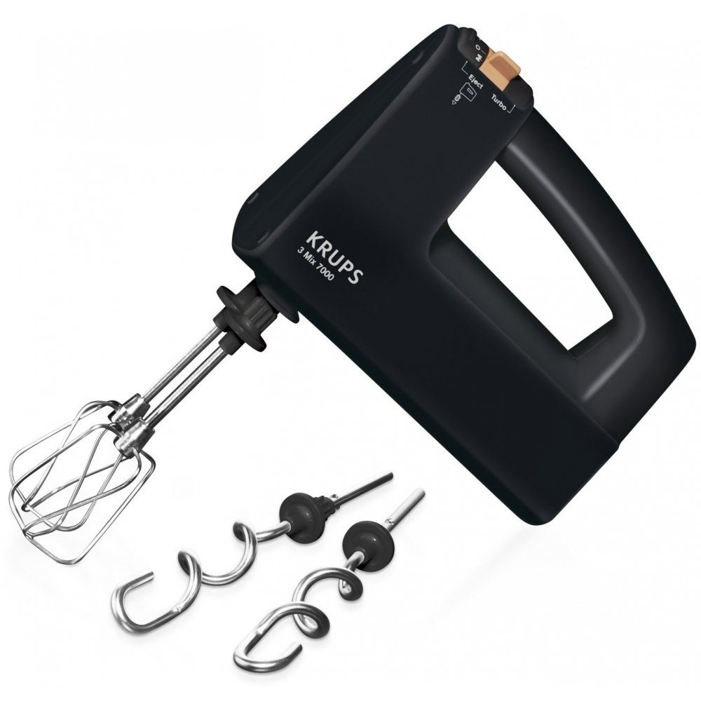 Krups Handmixer 3 Mix 7000 Jubiläums Edition - Handmixer - schwarz/kupfer
