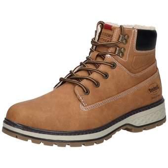 Dockers Schnür Boots in braun