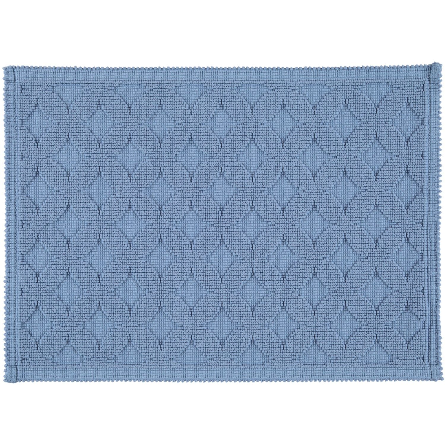 Duschmatte Seaside Rhomtuft, Höhe 6 mm, 100% Baumwolle