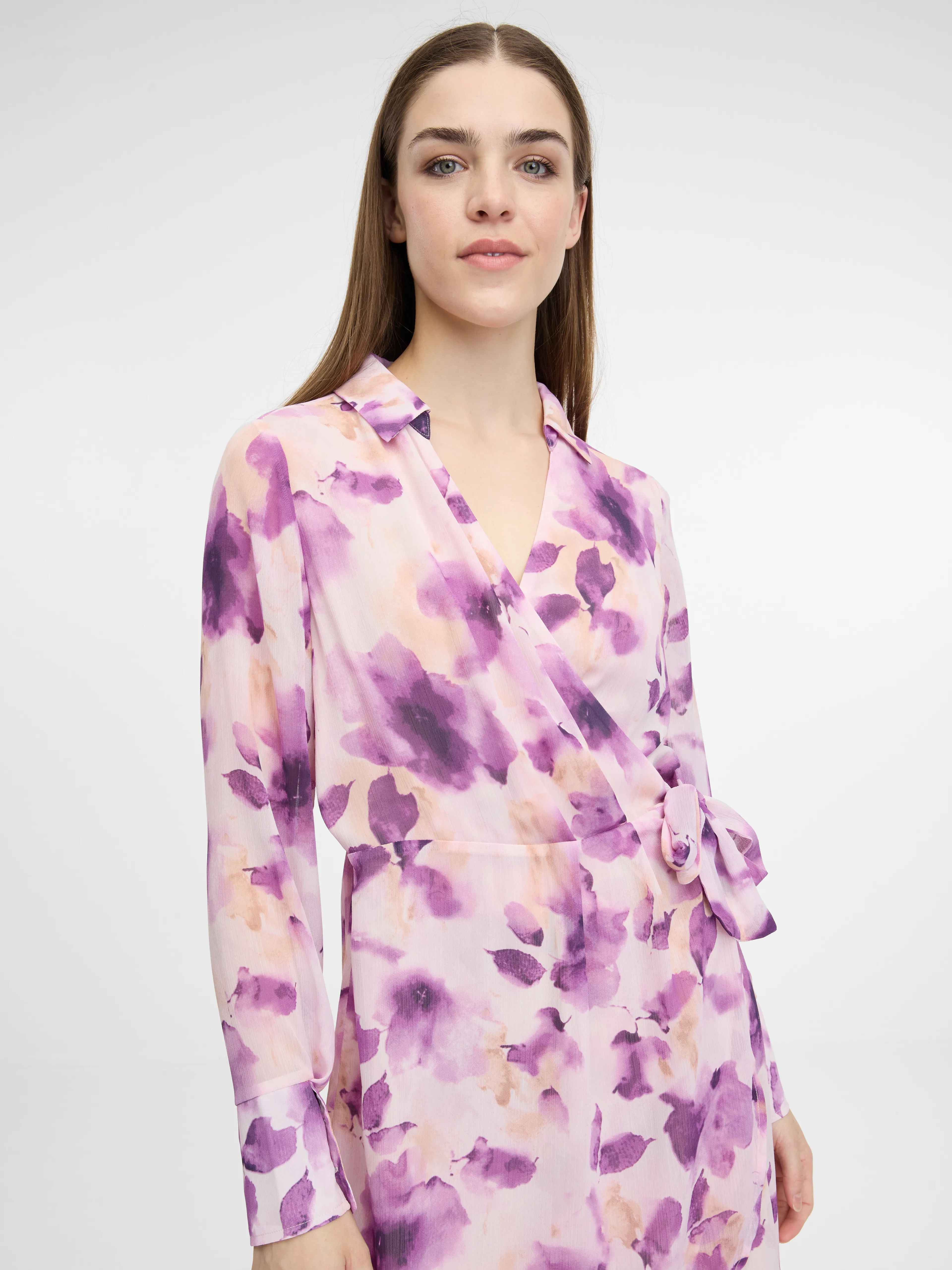 Rosa knielanges Damenkleid ORSAY