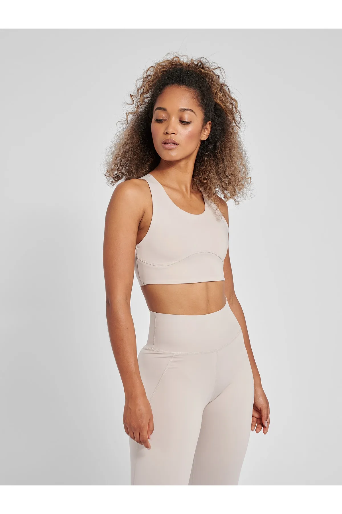 hummel  Sport-BH - Beige - Lizenzartikel