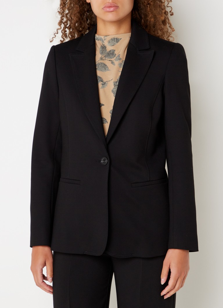 Claudia Sträter Blazer with stretch and welt pockets