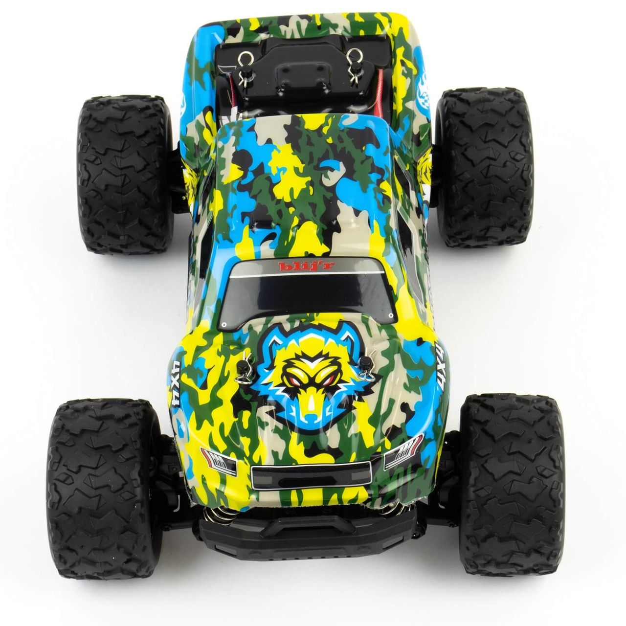 Blijr Blij´r Beast Blue ferngesteuertes RC Auto 45 km/h, 1:18, 2 Akkus, Allrad, 100m, Monstertruck