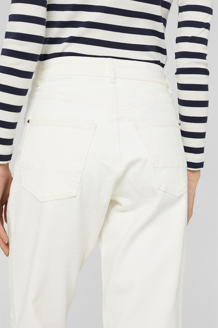 Baumwoll-Jeans mit geradem Bein