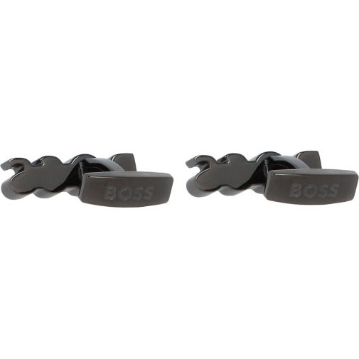 BOSS B-Boss Manschettenknöpfe Edelstahl 2,5 cm