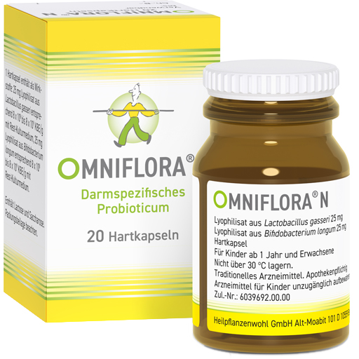 OMNIFLORA N Hartkapseln  20 St  Hartkapseln
