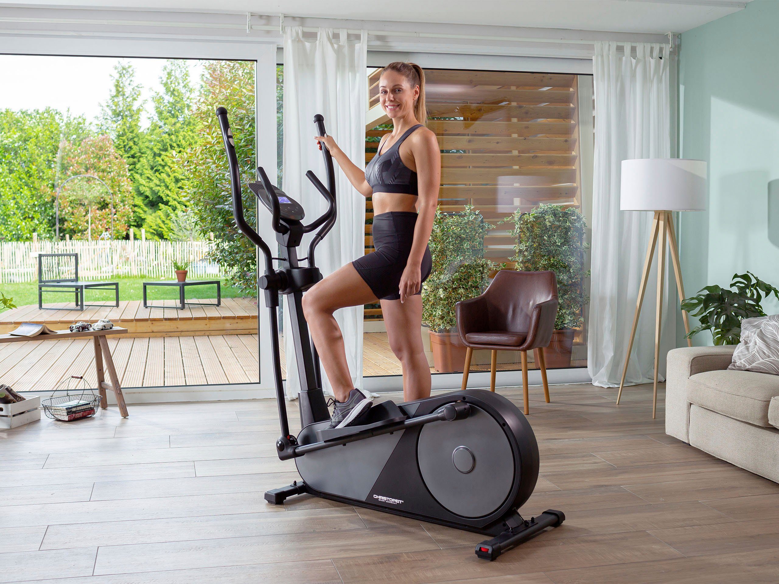Christopeit Sport® Crosstrainer-Ergometer EL 8000