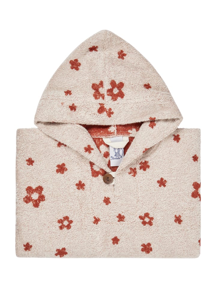 Sterntaler Badeponcho BAUERNHOF Blumen in ecru günstig kaufen onesize