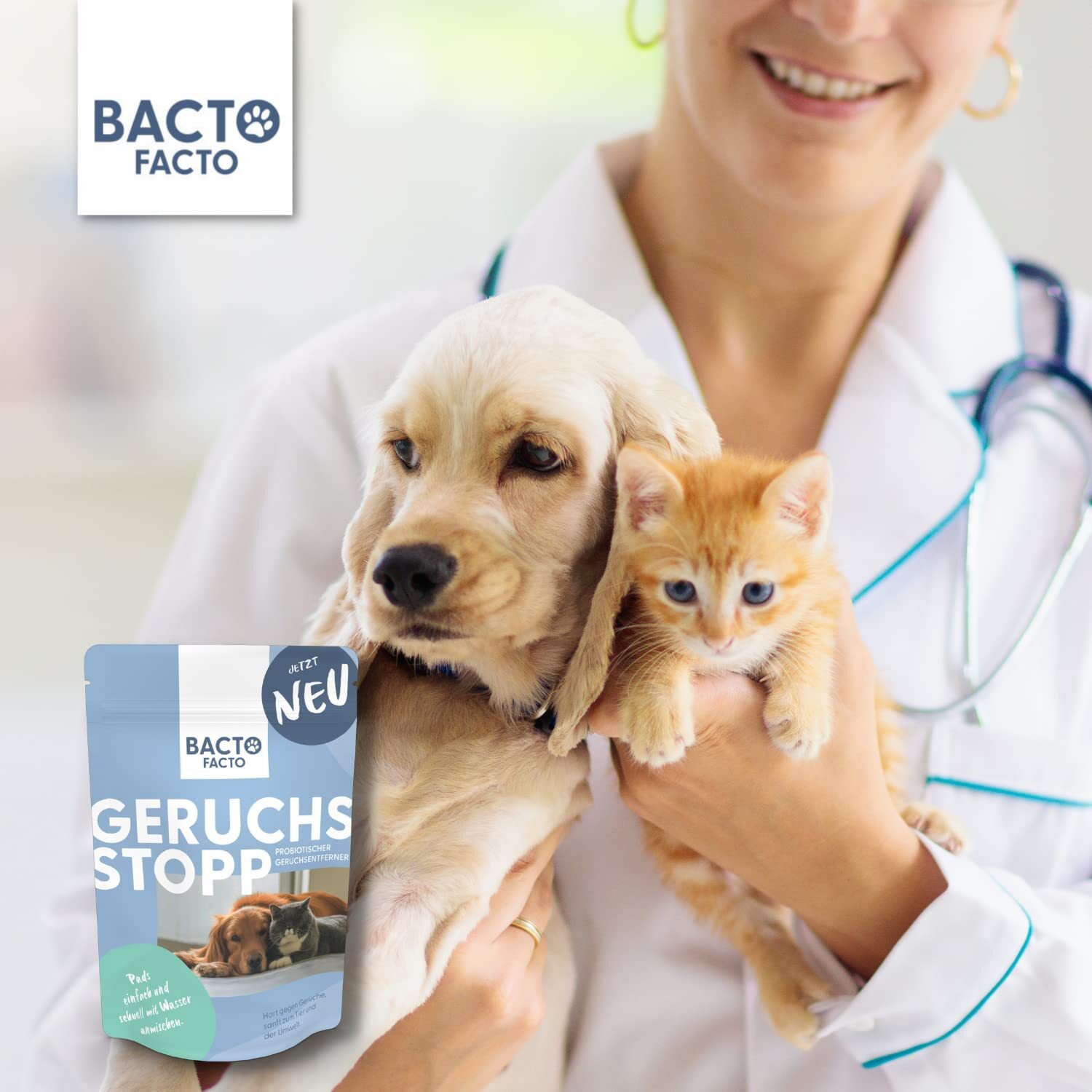 ChronoBalance Windeln & Hygiene ChronoBalance BactoFacto probiotischer Geruchsstopp Pads für 2 Liter