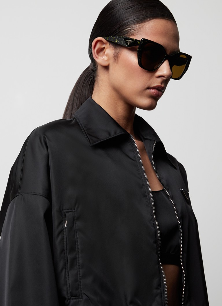 Prada Prada *PR 19ZS BLK SHN BRN