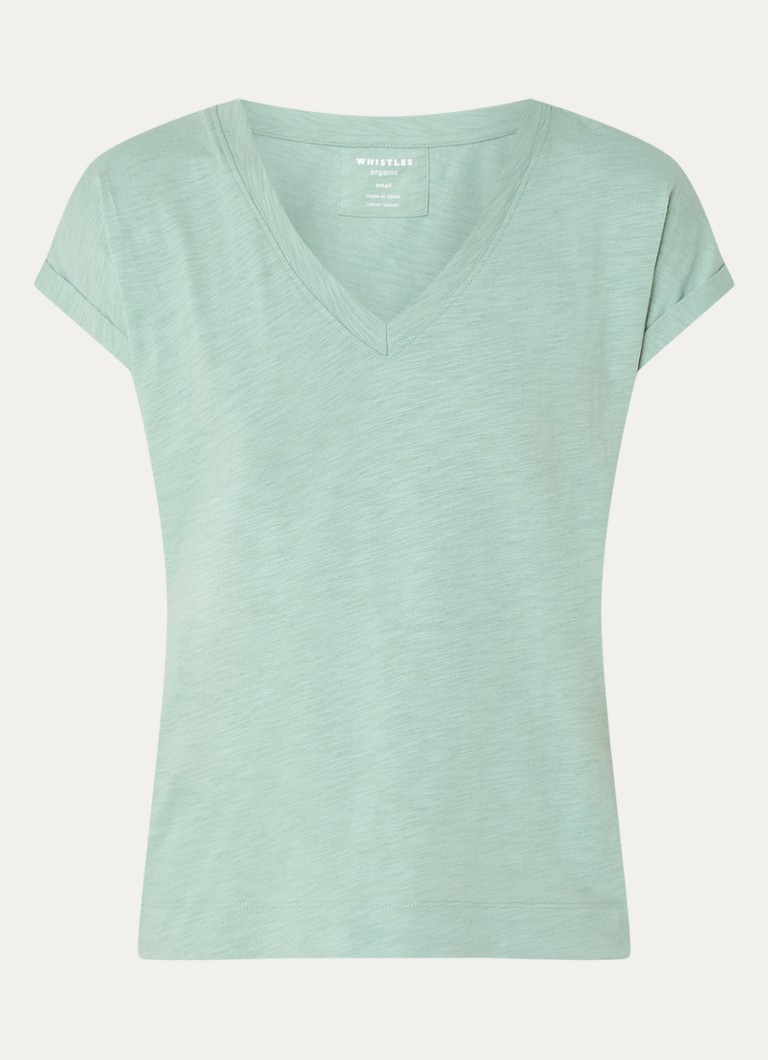 T-shirt Whistles Willa van biologisch katoen met gemêleerd dessin