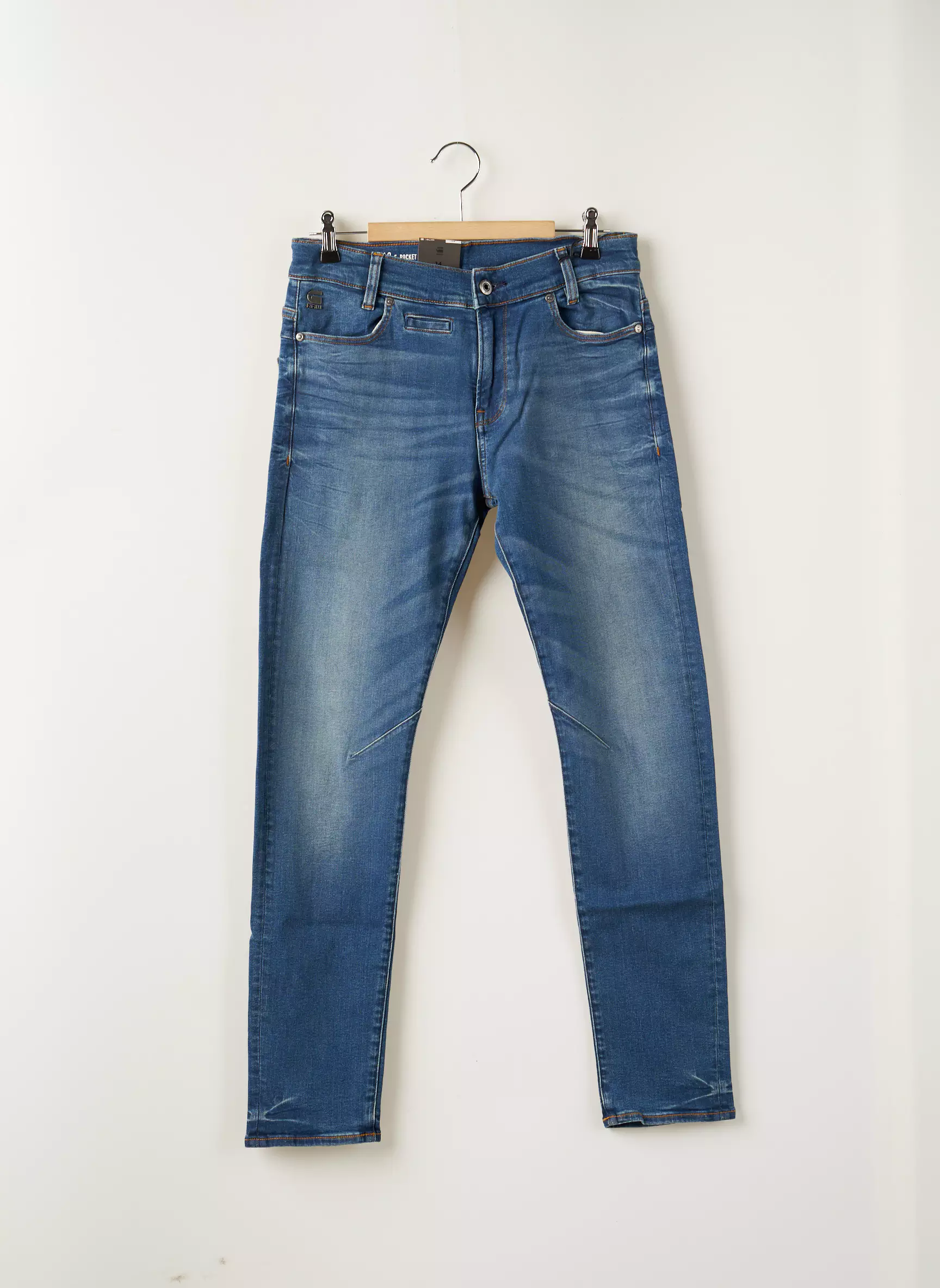 G Star Jeans Coupe Slim Garcon couleur bleu
