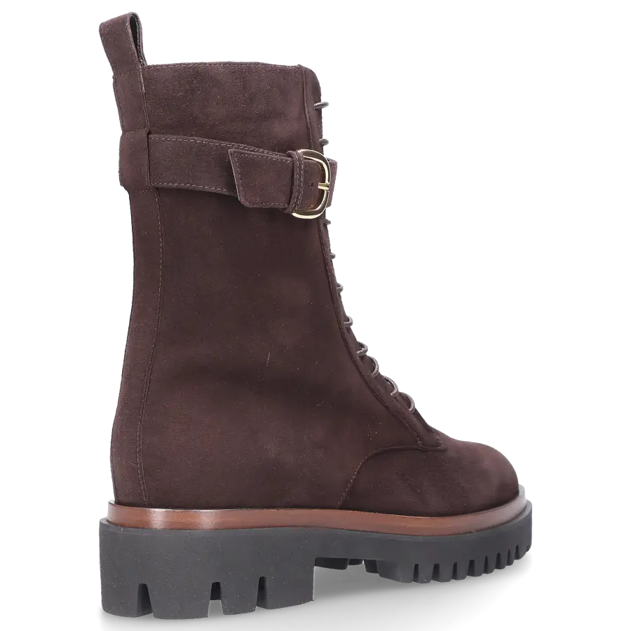 Truman's - Stiefeletten 9613 Veloursleder - braun