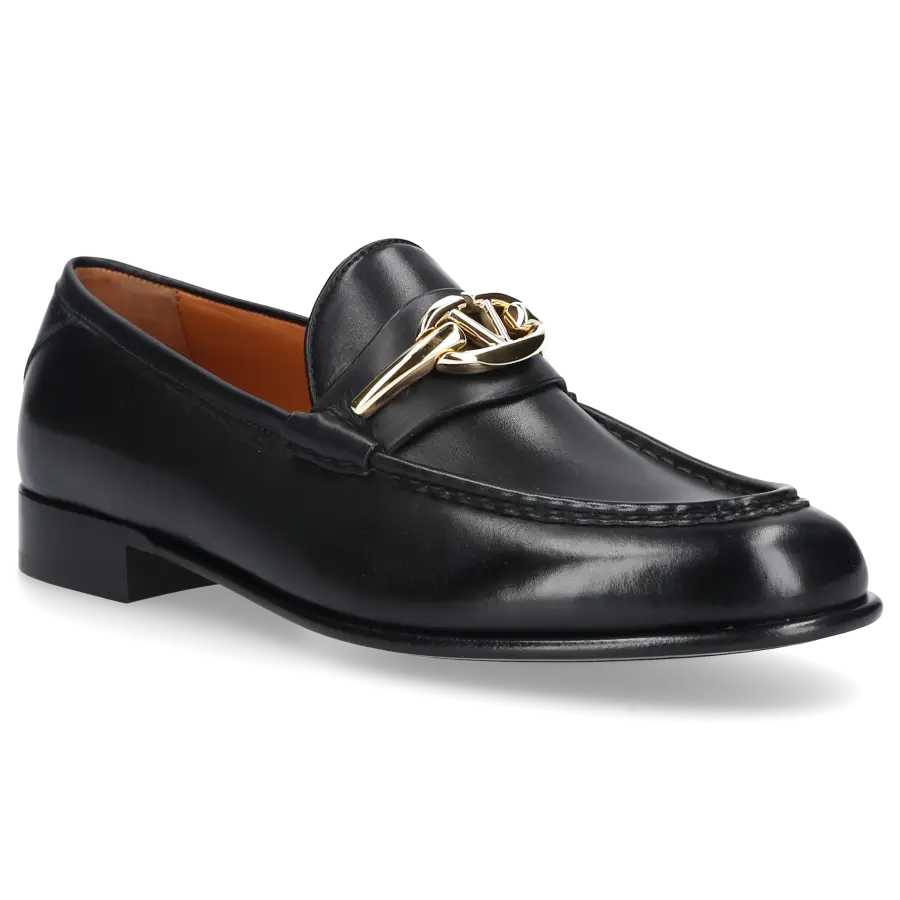 Valentino Garavani - Loafer VLOGO SIGNATURE Kalbsleder - schwarz