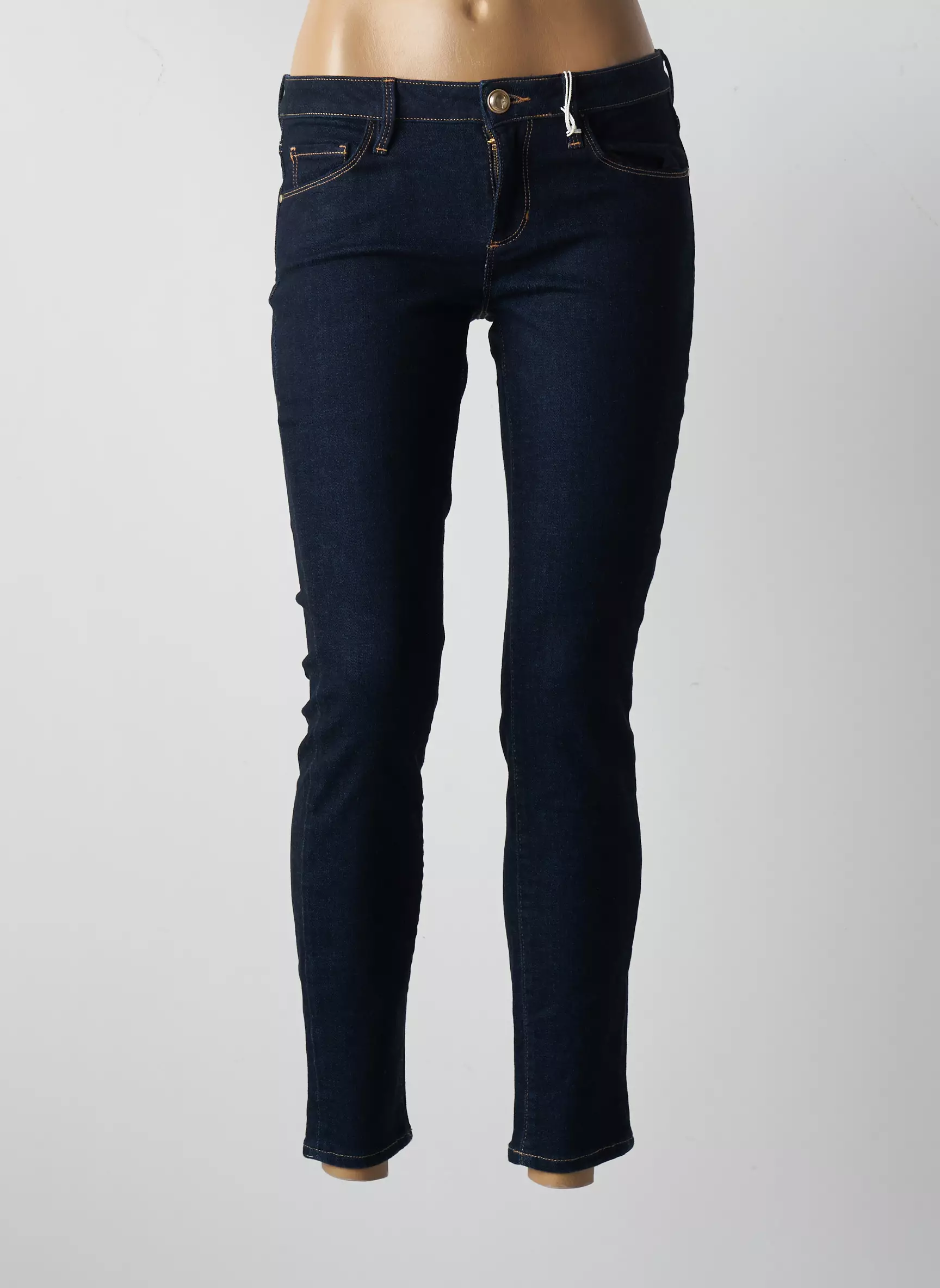 Guess Jeans Skinny Femme couleur bleu