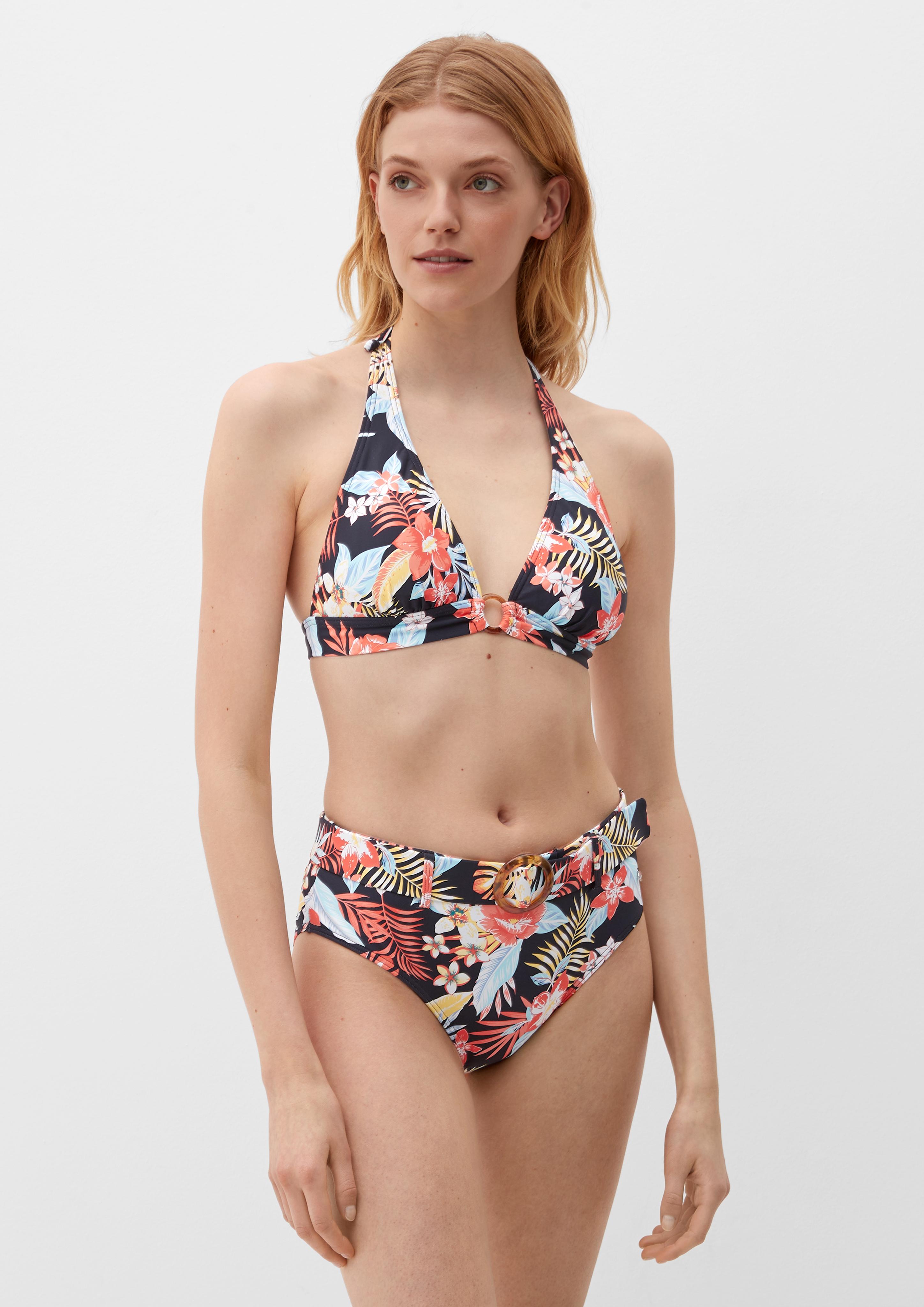 High Rise-Bikinihose mit Gürtel  6008409-99A1