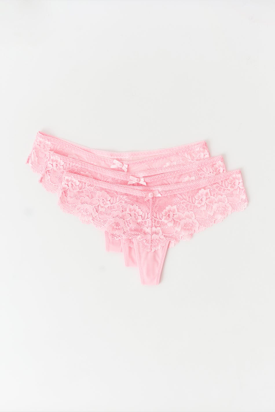 3-pack lace string