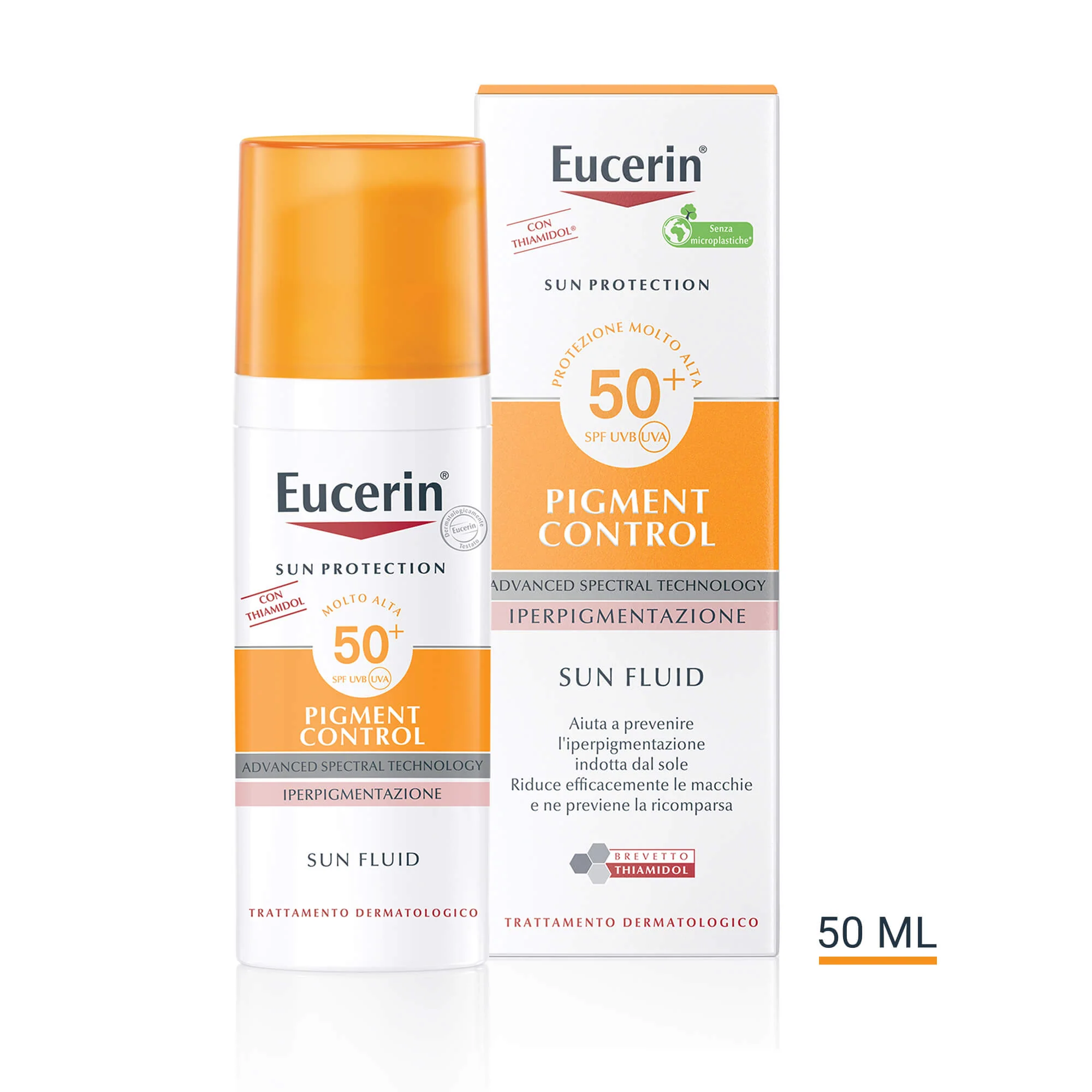 Opaľovací krém Sun Protection Pigment Control SPF50+ - Vysoko ochranný opaľovací krém na tvár.