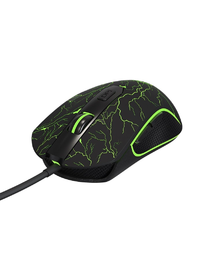 COFI 1453 Qware Gaming Maus – Eugene Modell mit 6 programmierbaren Tasten in Schwarz günstig kaufen onesize