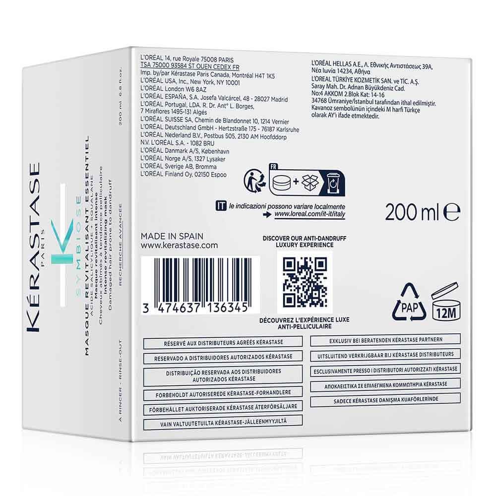 KÉRASTASE SYMBIOSE Masque Revitalisant Essentiel