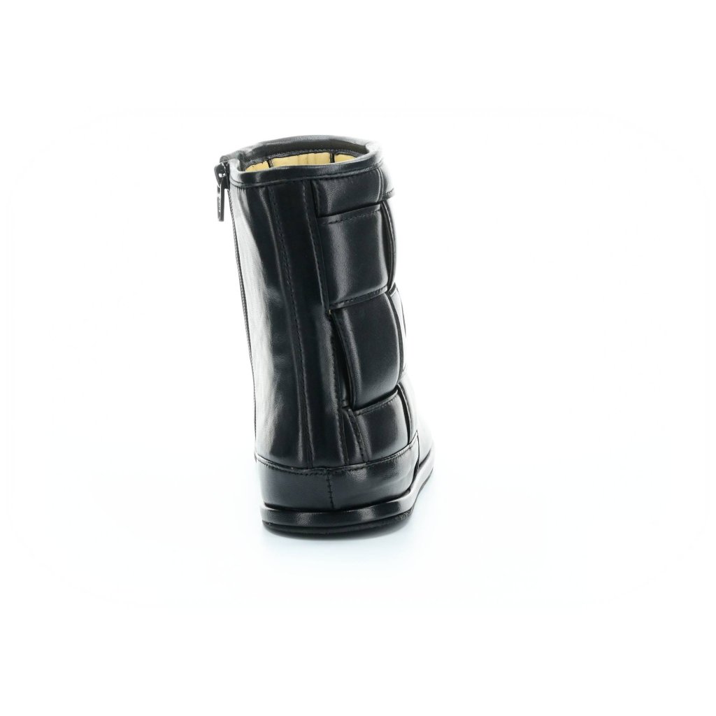 Zaqq Luqas Black halbhohe Barfußstiefel