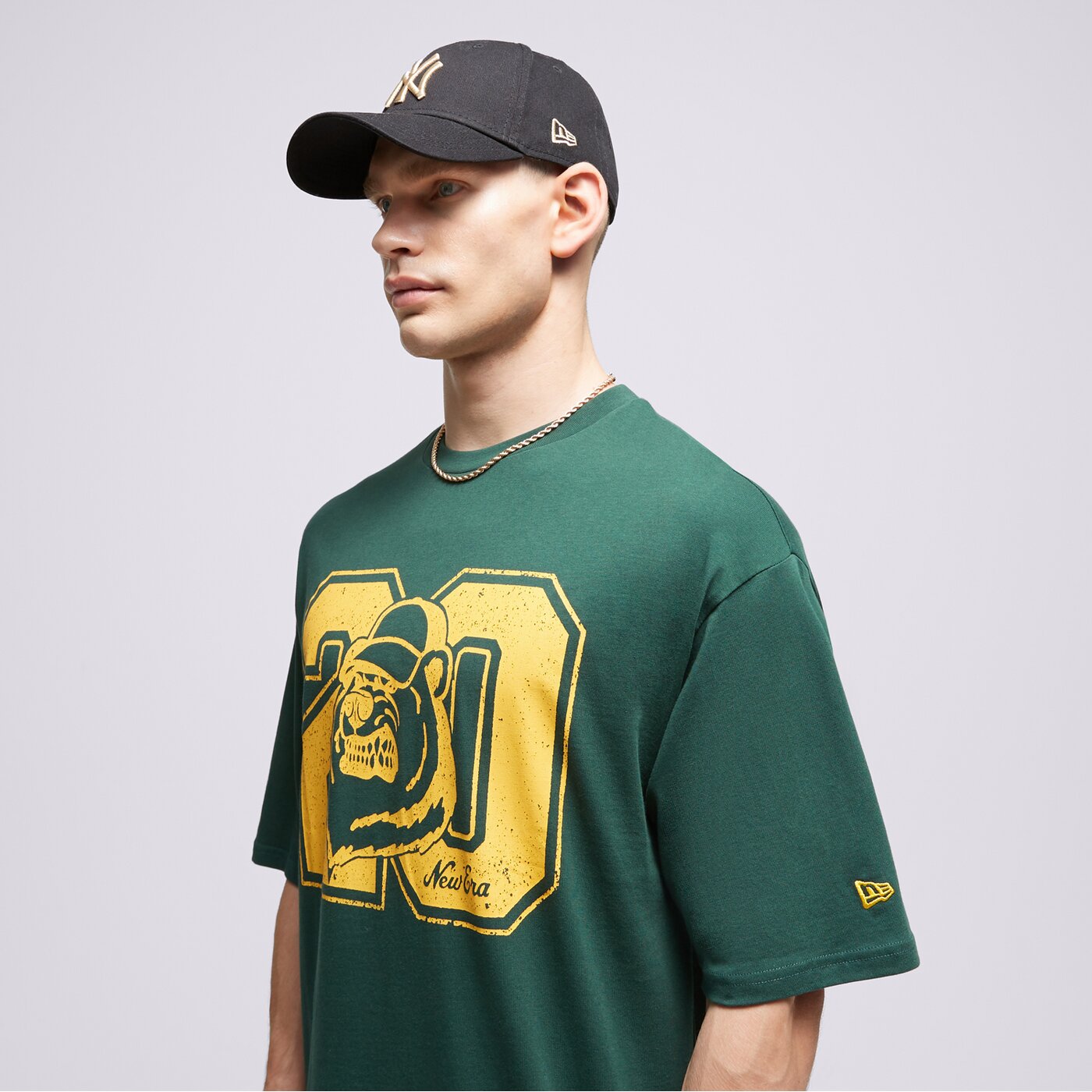 NEW ERA T-SHIRT NE LIFESTYLE OS NONE Grün