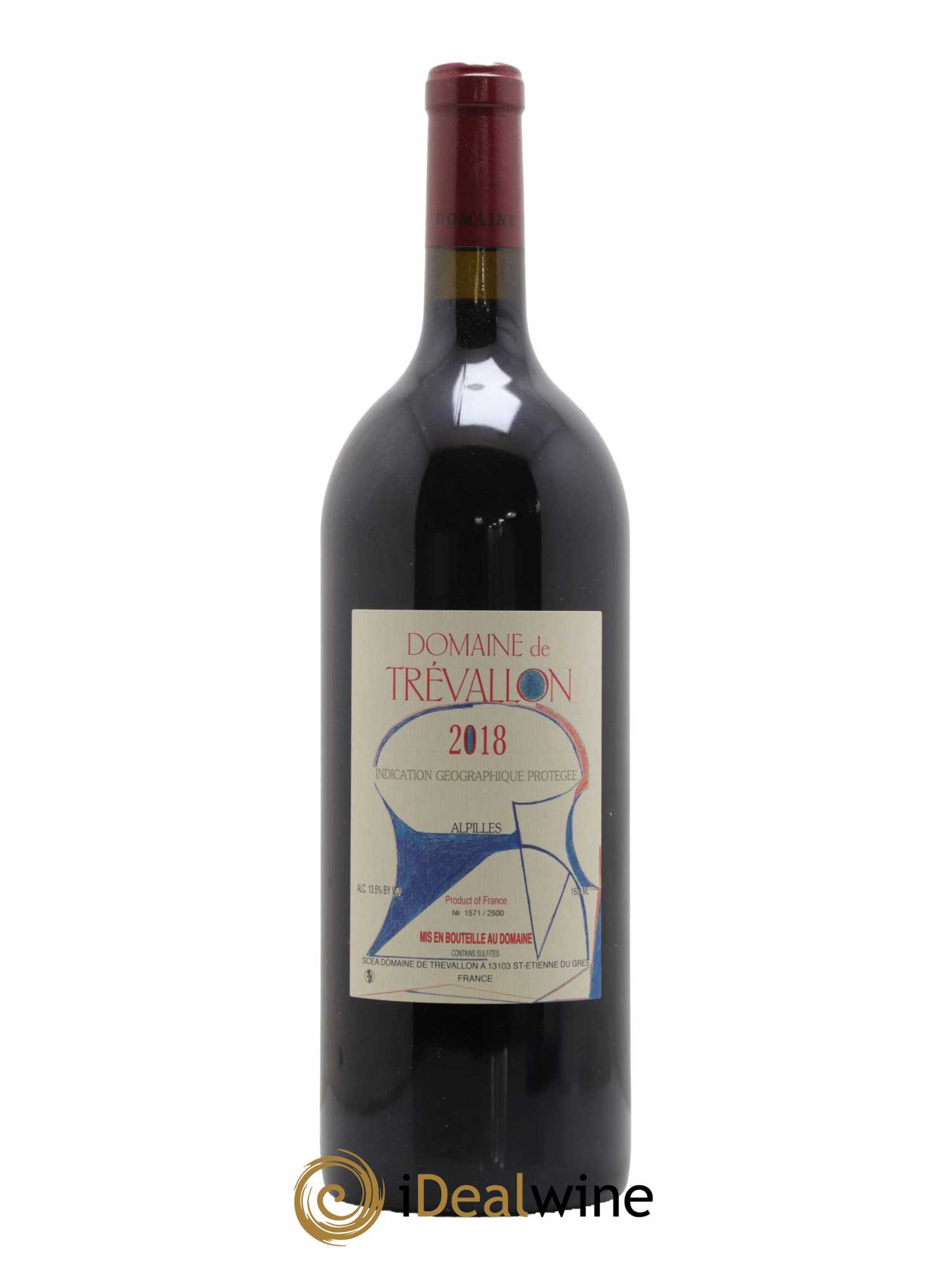 IGP Alpilles Trévallon (Domaine de) Eloi Dürrbach  2018 - Lot de 1 Magnum