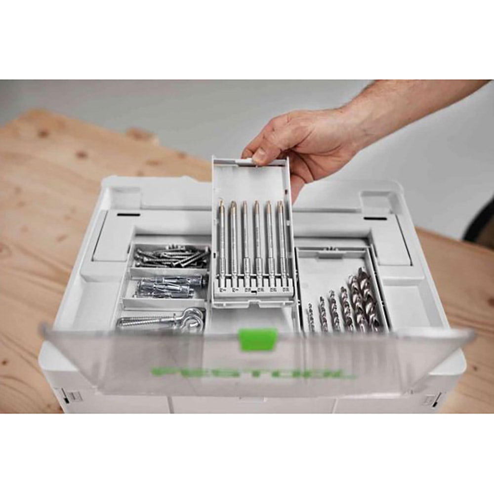 Conjunto de Brocas de Impacto SDS Plus FESTOOL com Estojo SYS para Systainer 3 577398