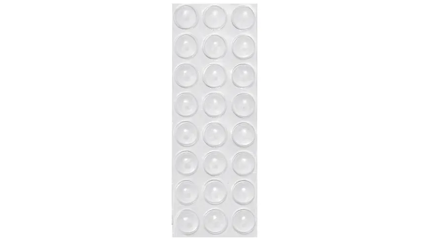 EASY WORK Rutschstopper Set 24teilig transparent
