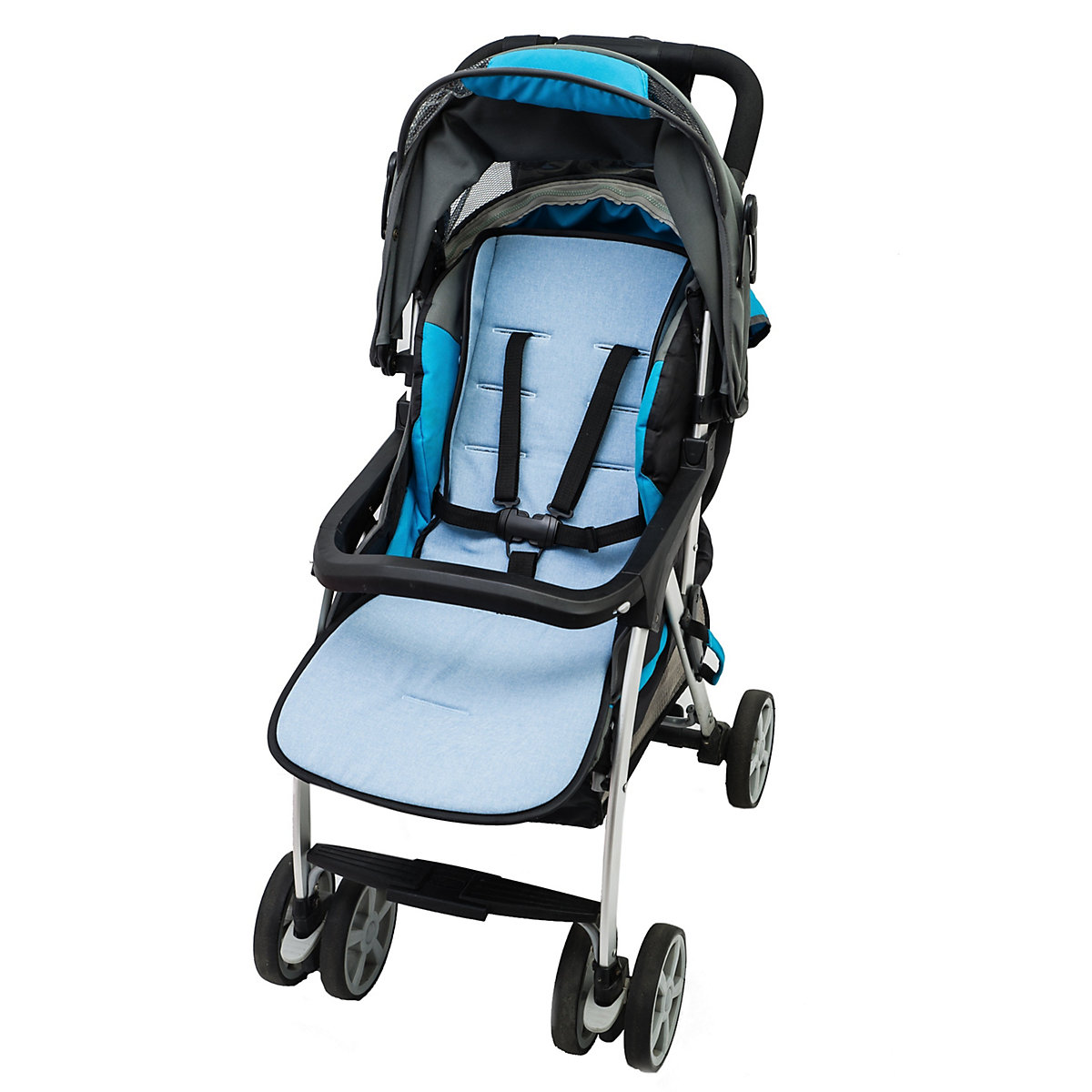 Antitranspirations Auflage Lifeline Mesch für Buggy, hellblau
