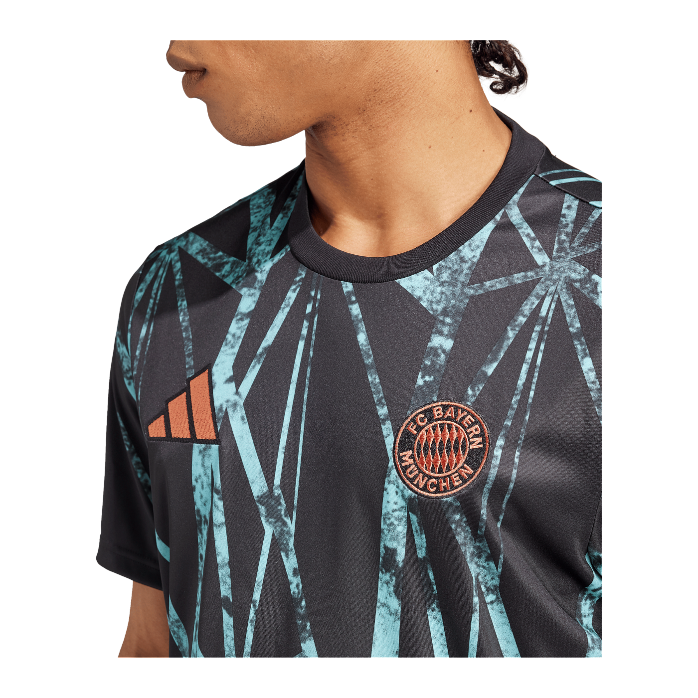 adidas FC Bayern München Prematch Shirt 2024/2025 Schwarz