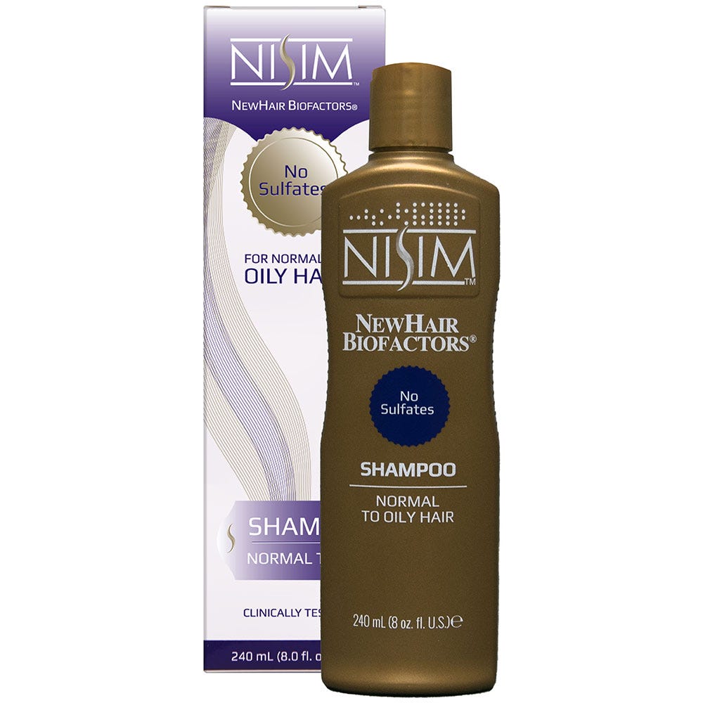 Nisim NewHair Biofactors Shampoo Oily 240 ml