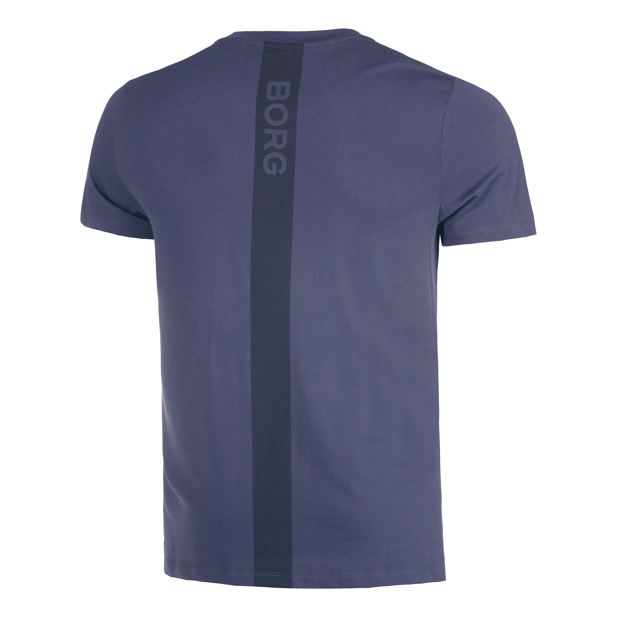 Stripe T-Shirt Herren - Blaugrau