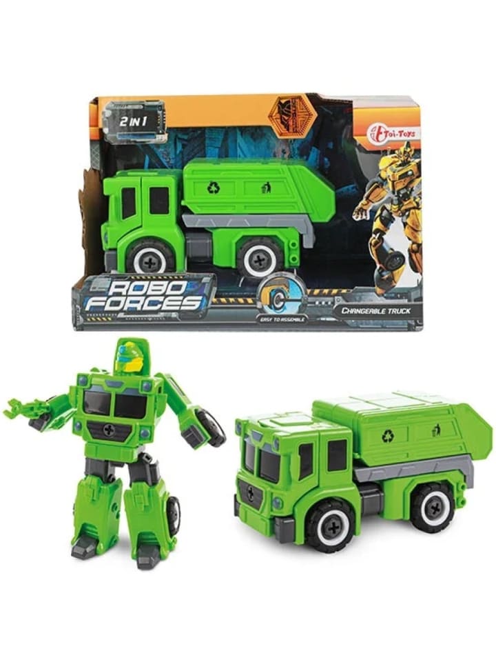 Toi-Toys Müllauto Verwandlungs Roboter Müllwagen LKW 3 Jahre günstig kaufen onesize