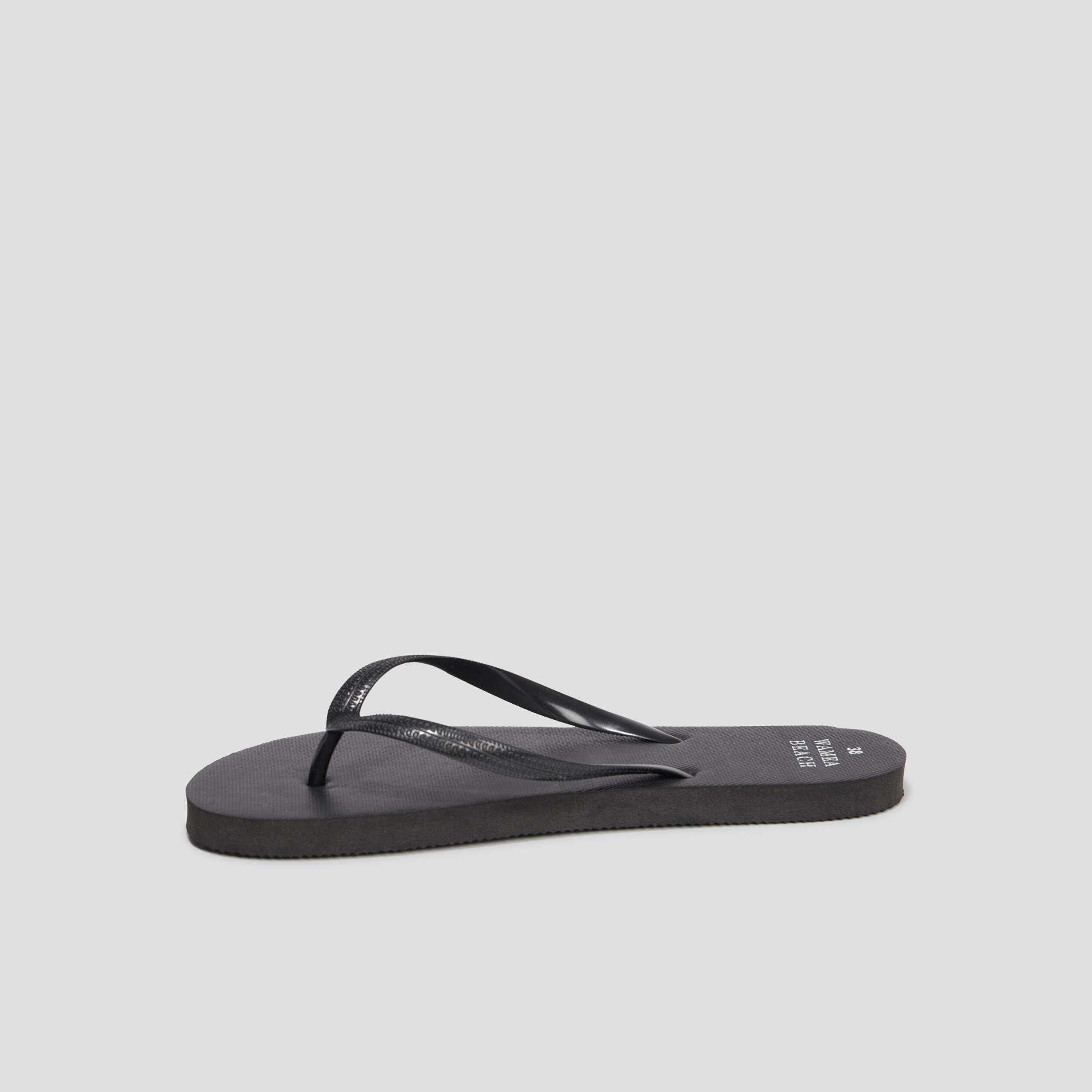 Tongs Wamea Beach noir femme | La Halle