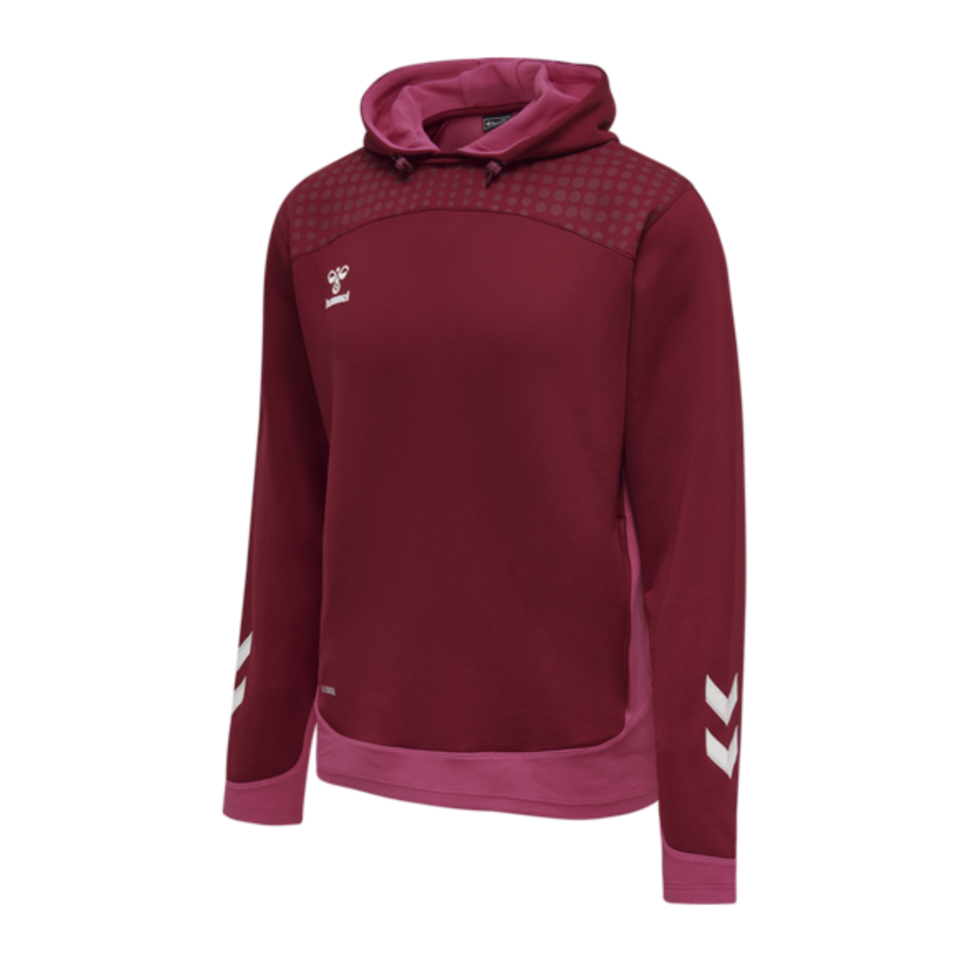 Hummel hmlLEAD Poly Hoody Rot F3584
