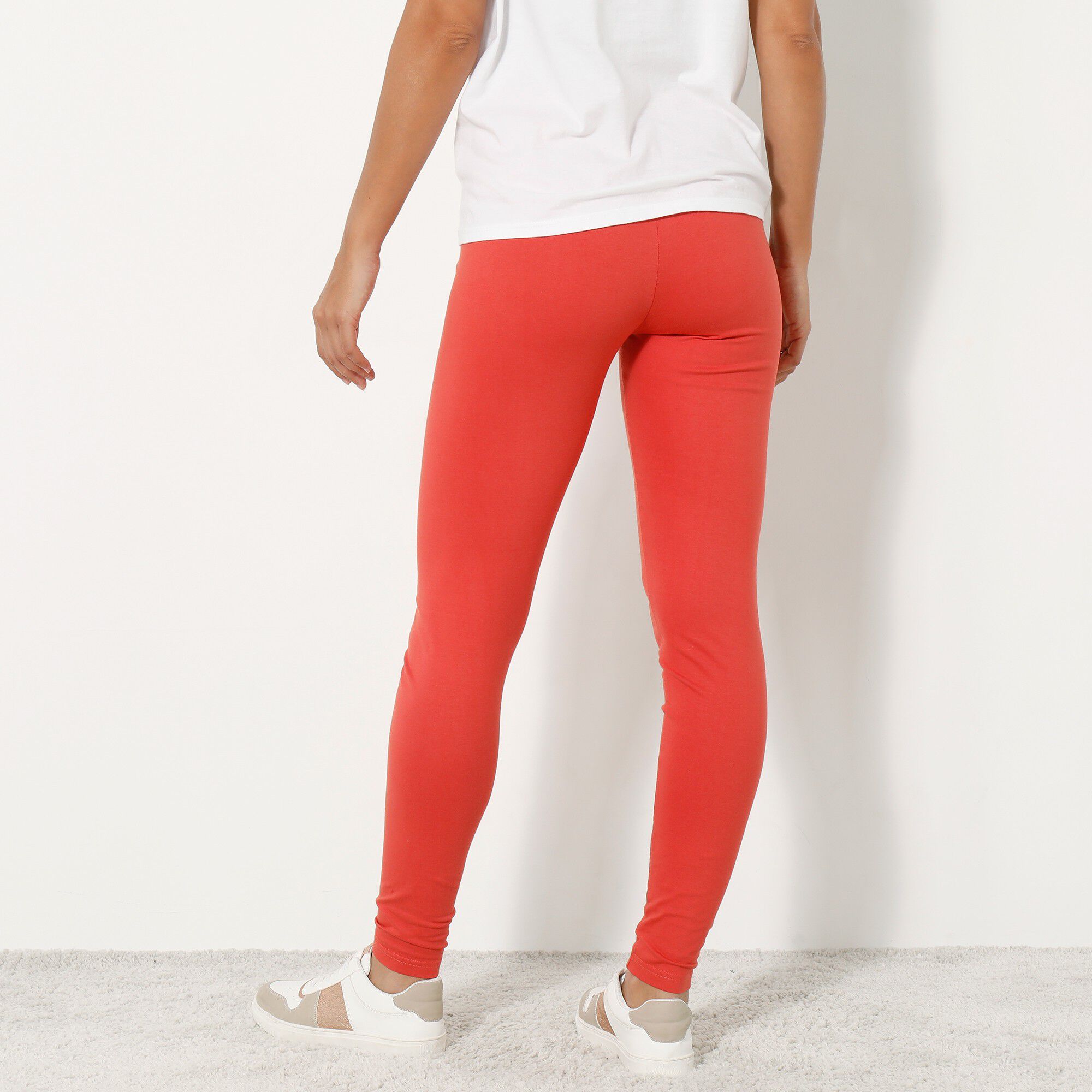 Legging uni, coton biologique