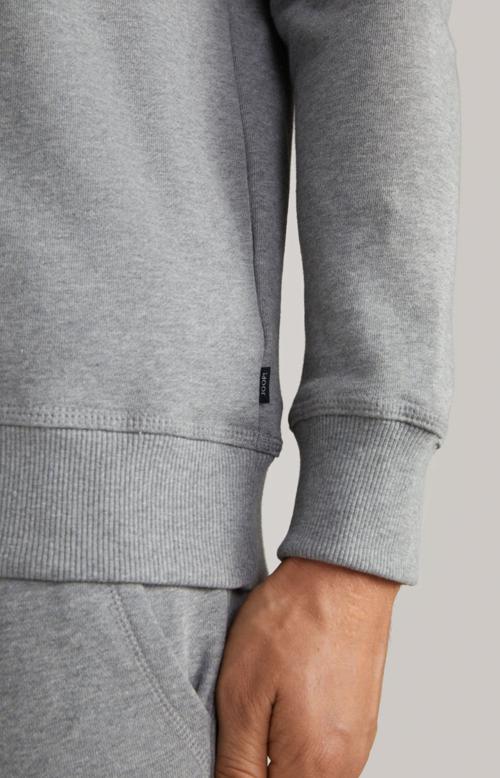 Sweatshirt Salazar in Grau meliert
